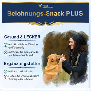
                  
                    Die CHILL OUT Vitties für Hunde enthalten natürliche Vitamine und Vitalstoffe. In Form von Leckerlis sind sie perfekt für unterwegs und beim Training geeignet.
                  
                
