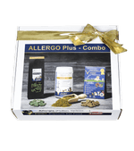 Die ALLERGO Plus Combo wurde zur Linderung der Beschwerden bei Umweltallergien wie etwa Pollen-, Hausstaubmilben- oder Gräserallergien beim Hund zusammengestellt.. 